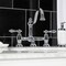 Kingston Brass KS3911AL Restoration Bathroom Bridge Faucet, Polished Chrome KS3911AL - alternate 5